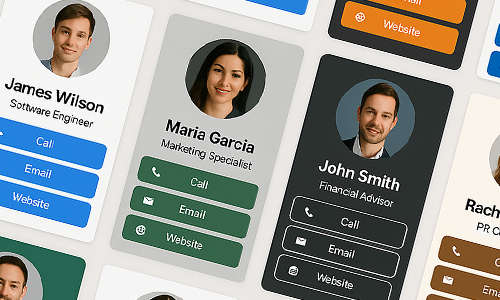 NFC Cards On Deck,  35+ Templates To Choose From